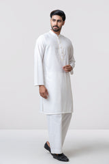 Regular Fit Embroidered Semi-Formal  Panjabi