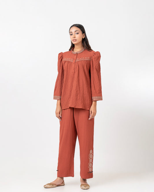 Embroidered Fashion Top - Mystika