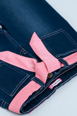 Girls Denim Bottom (6-8 Years)