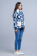 Denim Fur-Lined Jacket