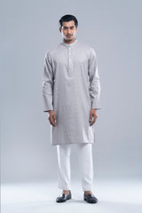 Regular Fit Embroidered Semi-Formal Panjabi