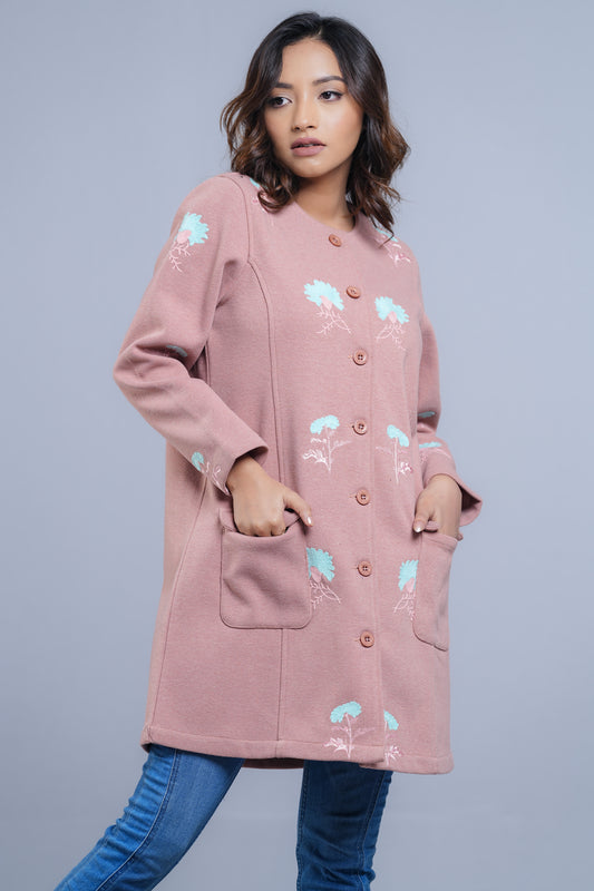 Floral Aari Embroidered Jacket