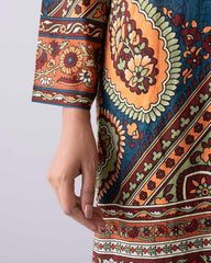 Smart Fit Printed One-Piece Lawn Kurti