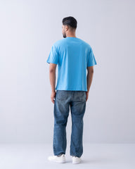 Oversized Fit Patch Work T-Shirt