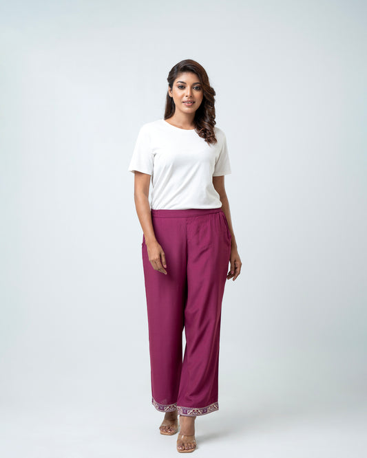 Relaxed Fit Ethnic Pants