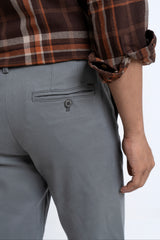 Regular Fit Solid Chinos