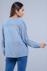 Short-Length Embroidered Bolero Top