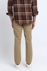 Regular Fit Solid Chinos