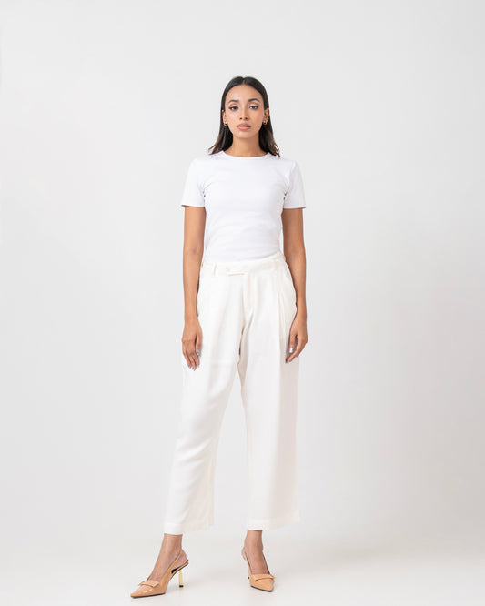 Wide-Leg Tencel Pant - Mystika