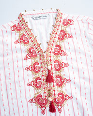 Girls' Embroidered Ethnic Kurti (6-8 Years)