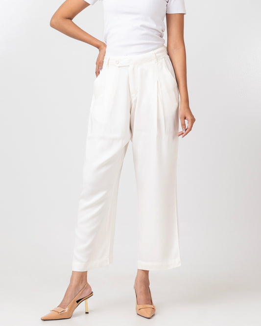 Wide-Leg Tencel Pant - Mystika
