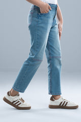 Girls' Denim Bottom (2-4 Years)