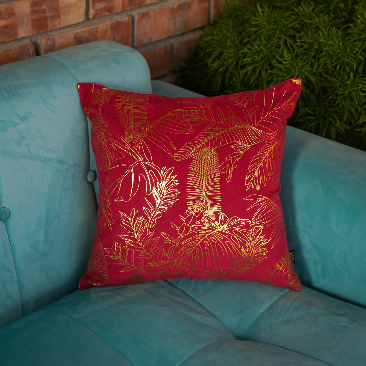 Cushion Cover  - Bright Rose