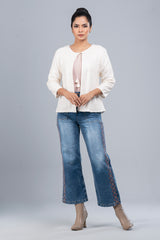 Sequin Jacket with Tassel Detailing - Bling