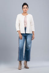 Sequin Jacket with Tassel Detailing - Bling