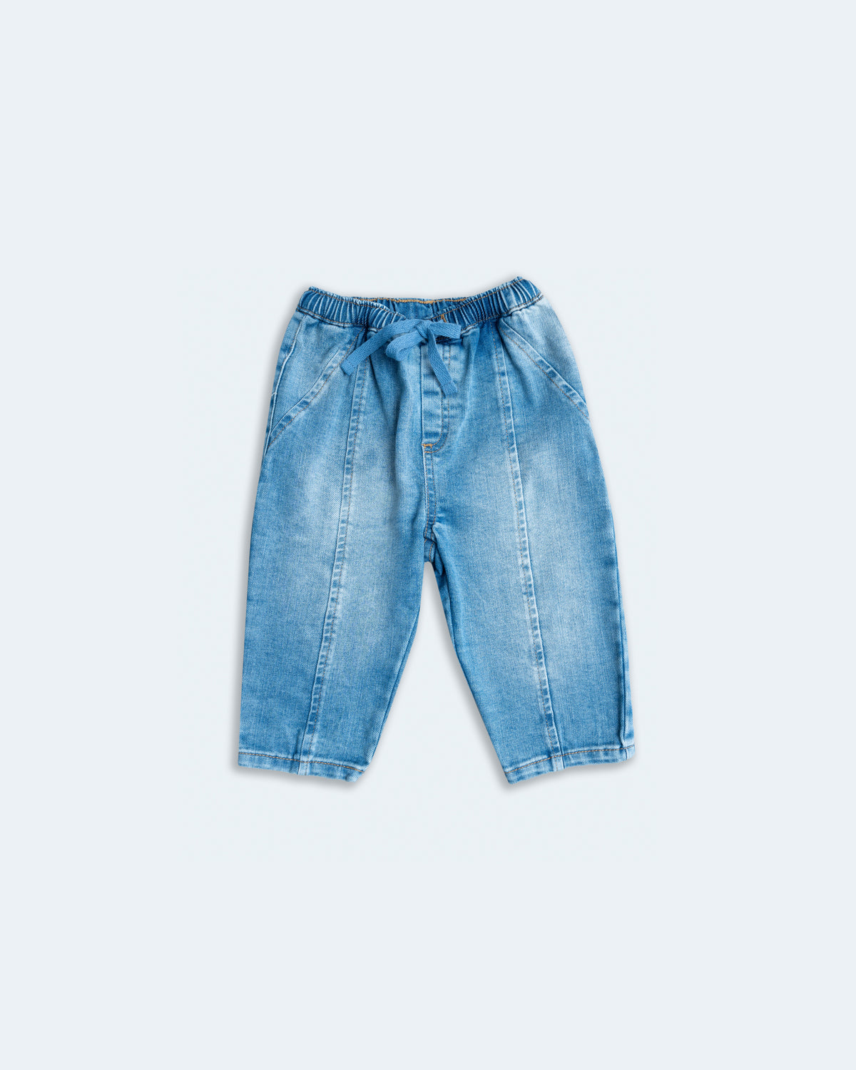 Newborn Boys' Denim Pant (0-6 Months)