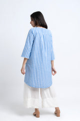 Smart Fit Striped Ethnic Kurti