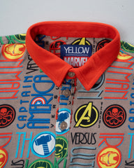Boys Polo Shirt (6-8 Years) - Marvel