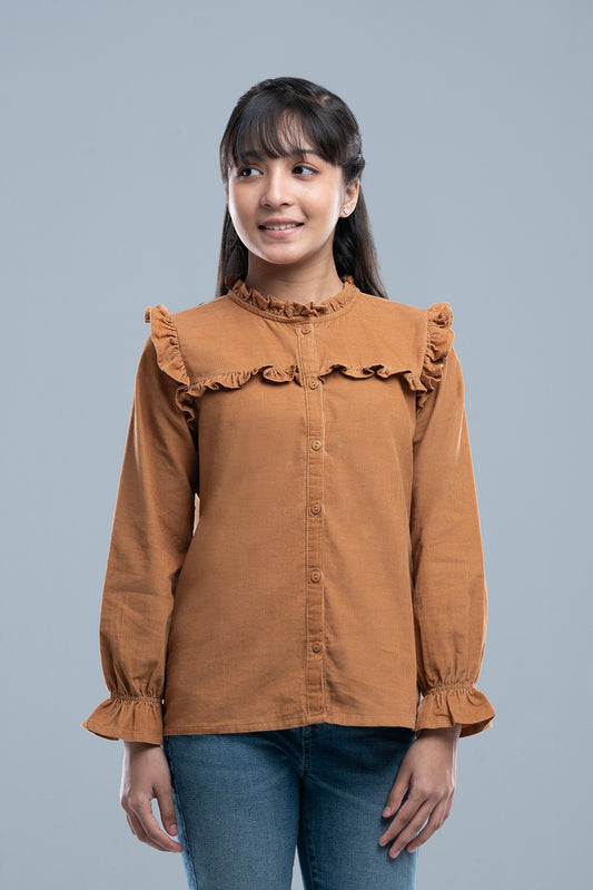 Junior Girls Western Fashion Top (10-14 Years)