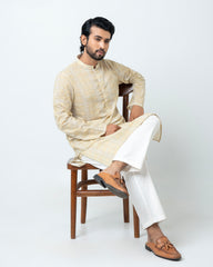 Regular Fit Printed Panjabi