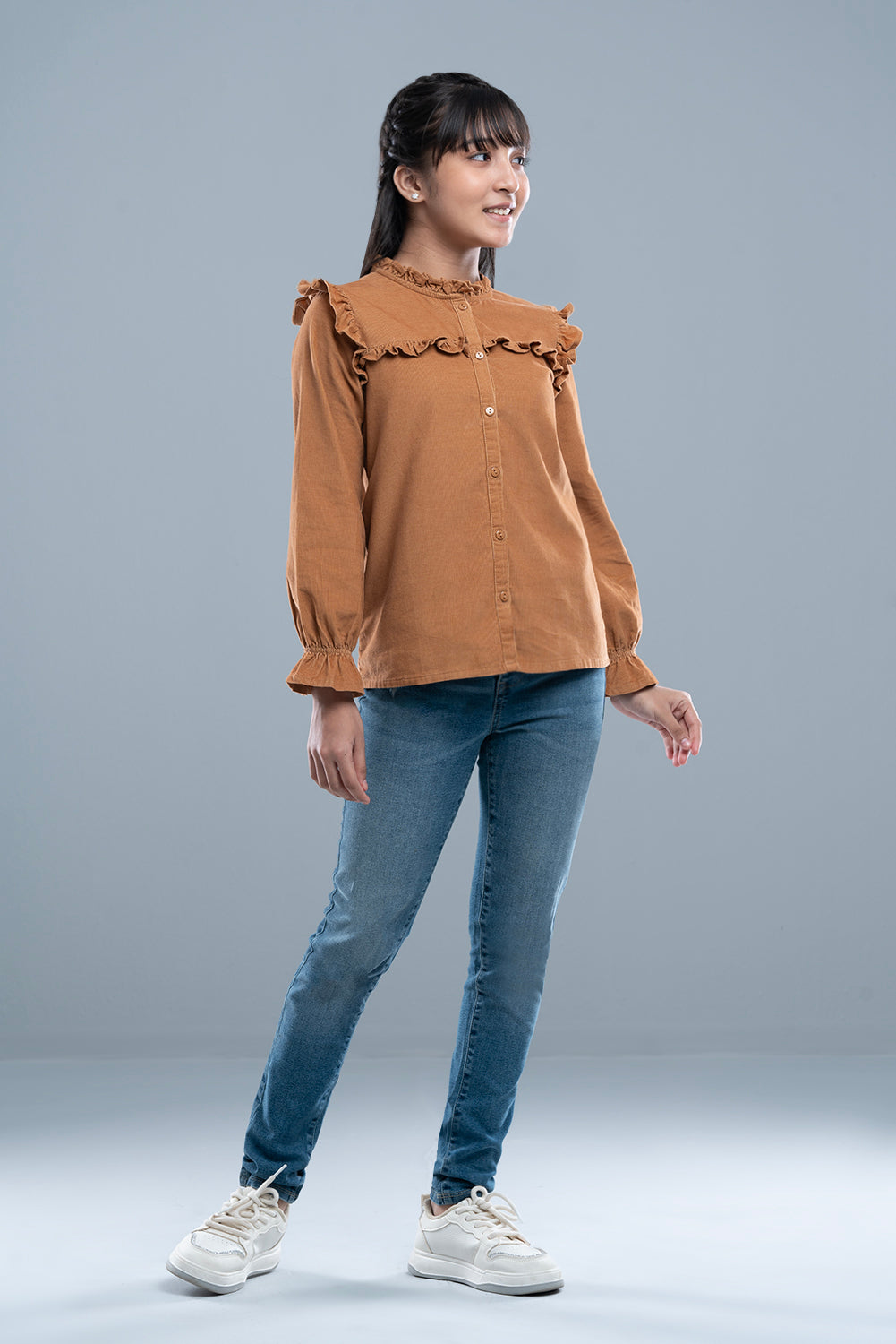 Junior Girls Western Fashion Top (10-14 Years)