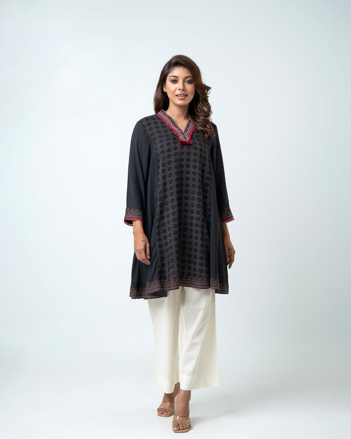 Relaxed Fit Printed Ethnic Kurti