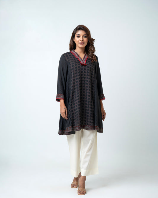 Relaxed Fit Printed Ethnic Kurti