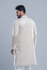 Regular Fit Embroidered Semi-Formal Panjabi