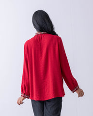 Embroidered Fashion Top - Mystika