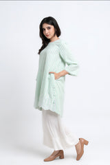 Smart Fit Striped Ethnic Kurti