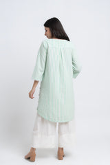 Smart Fit Striped Ethnic Kurti