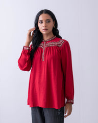 Embroidered Fashion Top - Mystika