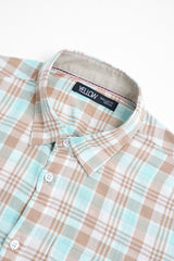 Regular Fit Checkered Casual Shirt