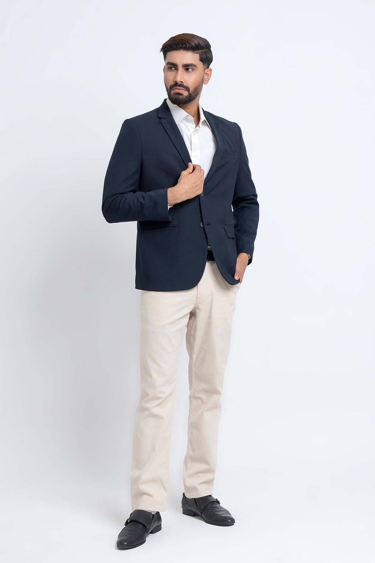 Woven Smart Formal Blazer