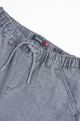 Mid -Waist Bell-Bottom Denim
