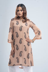 Long-Length Ethnic Kurta - One Piece