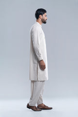 Regular Fit Embroidered Formal Kabli Set