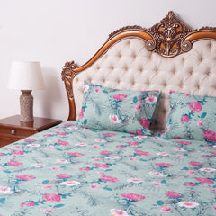 Bedsheet - Light Turquoise (Single Size)