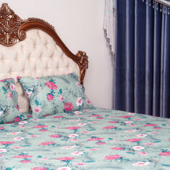 Bedsheet - Light Turquoise (Single Size)