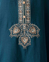 Relaxed Fit Embroidered One-Piece Ethnic Kurta