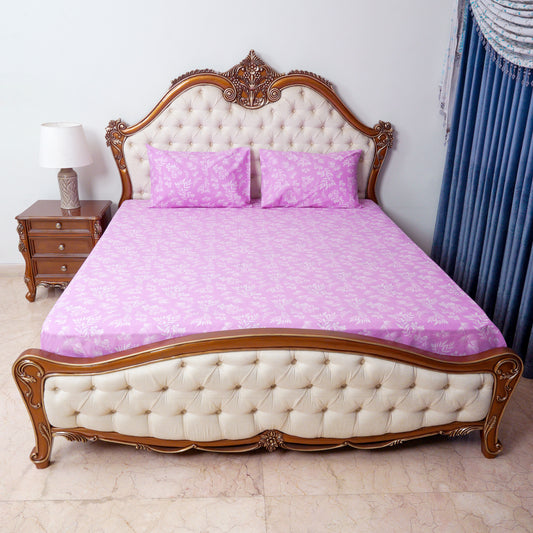 Bed Sheet - Orchid (Queen Size)