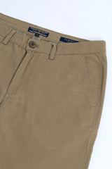 Regular Fit Solid Chinos