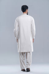 Regular Fit Embroidered Formal Kabli Set