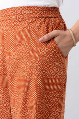 Relaxed Fit Ethnic Pant