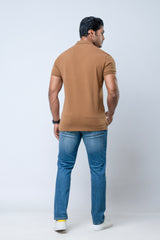 Regular Fit Solid Polo Shirt