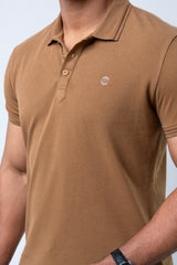 Regular Fit Solid Polo Shirt
