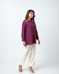 Relaxed Fit Embroidered Fashion Top