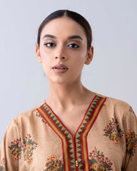 Relaxed Fit Embellished Lawn Kurti