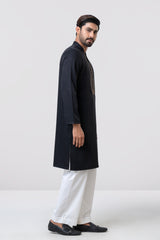 Regular Fit Embroidered Semi-Formal Panjabi
