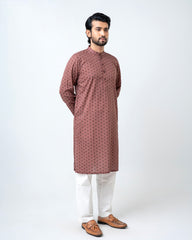 Regular Fit Printed Panjabi